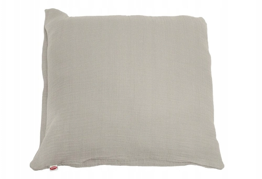 Muslin pillowcase  size. 40x40 with a