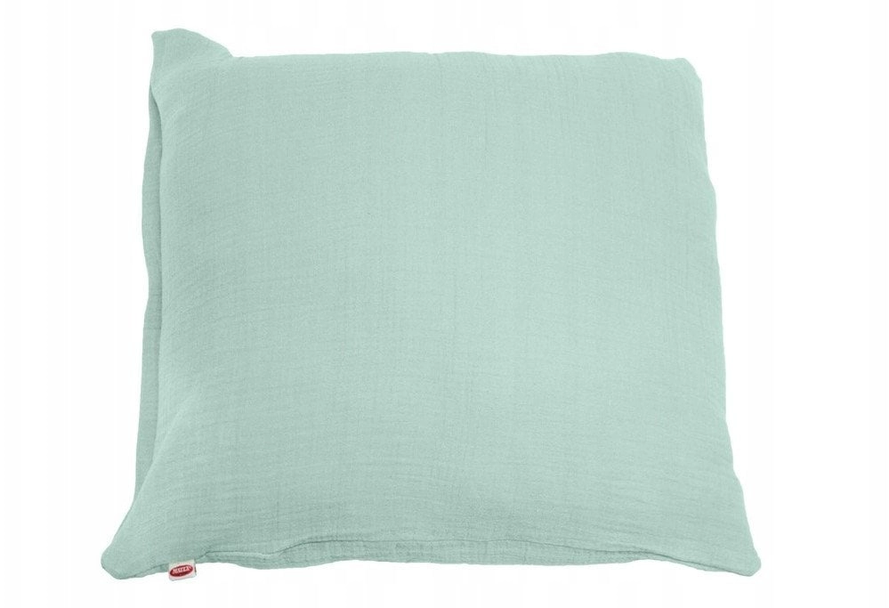 Muslin pillowcase  size. 40x40 with a