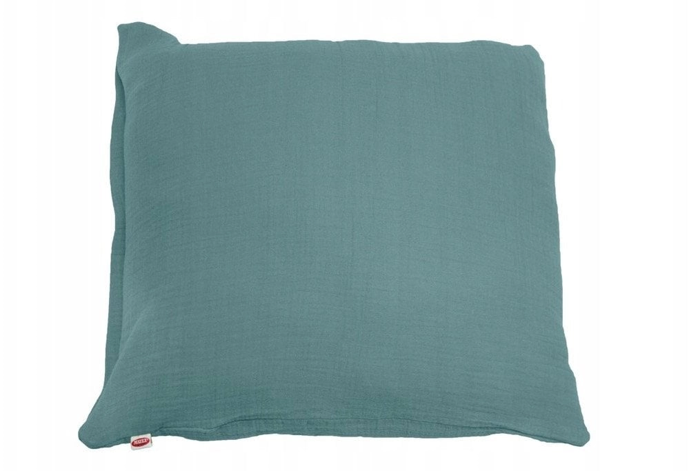 Muslin pillowcase  size. 40x40 with a