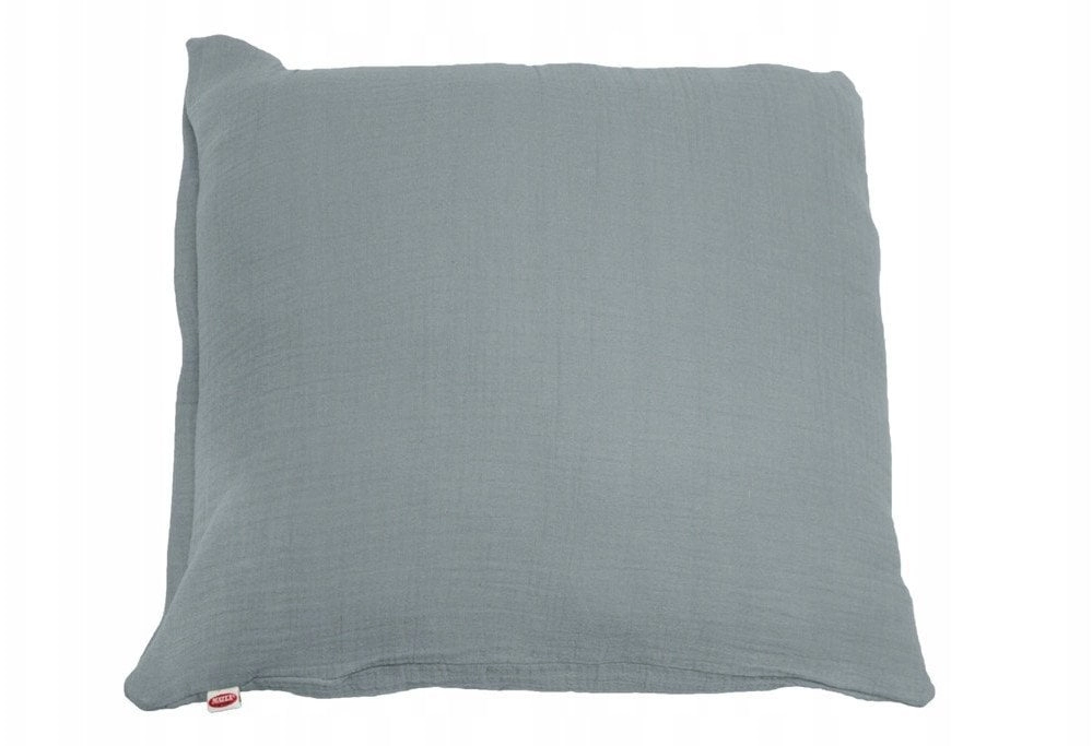 Muslin pillowcase  size. 40x40 with a