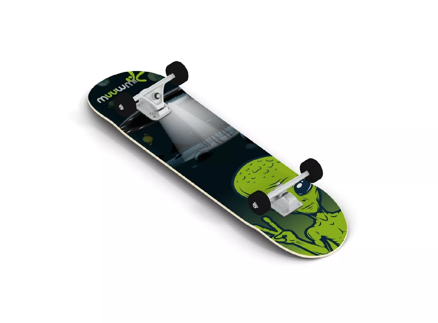 Deskorolka Muuwmi skateboard Abec 5 Alien