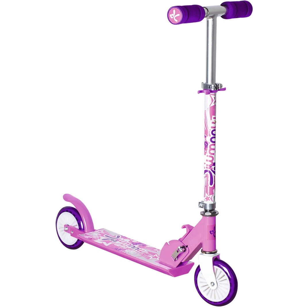 Muuwmi children````s scooter 120 mm (pink)