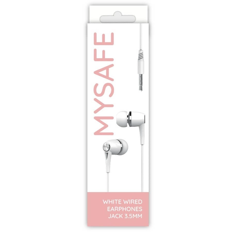 Mysafe EAR35 Baltas austiņas