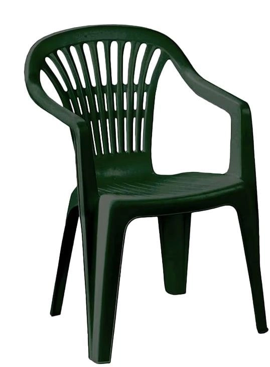 CHAIR PLASTIC SCILLA GREEN (132) SCILLAGREEN