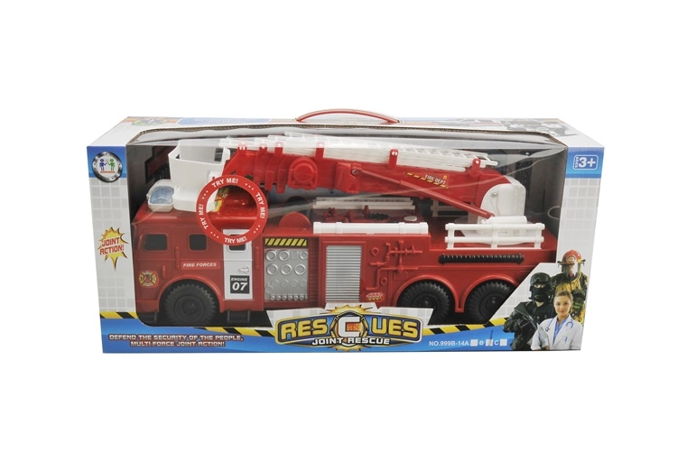 FREE WHEEL FIRE CAR WITH LIGHT_SOUND