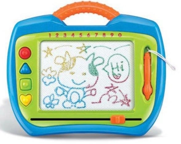 MAGNETIC DOUBLE SIDED DRAWING BOARD TOY