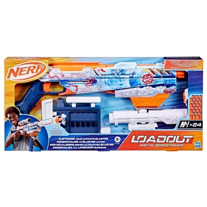 NERF Loadout blasteris Arctic Zerostriker 346-1763