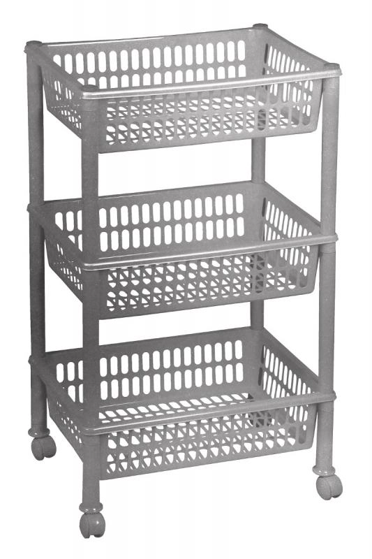 Plast Team Jumbo Eco 3-tier shelf
