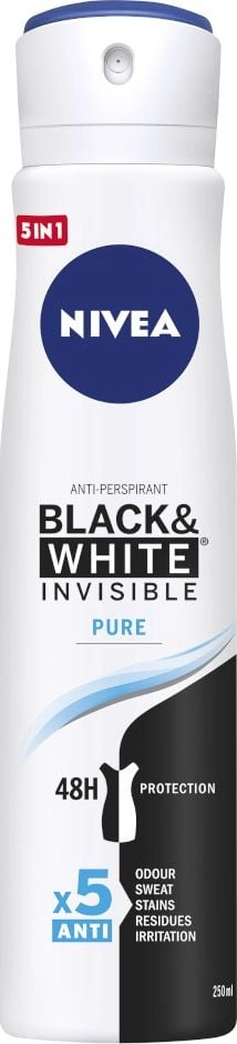 NIVEA DEO 250ml Spray damski INVISIBLE
