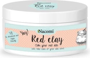 Nacomi Natural red clay with cleansing