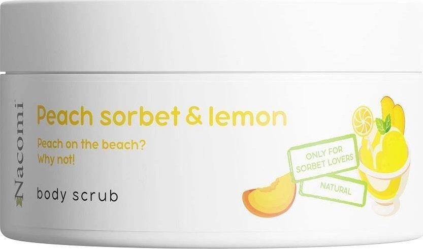 NACOMI_Body Scrub body scrub Peach  Lemon