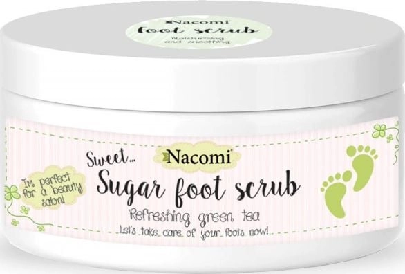 Nacomi Sugar foot peeling softening and