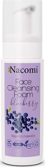 Nacomi Face Cleansing Foam Blueberry facial