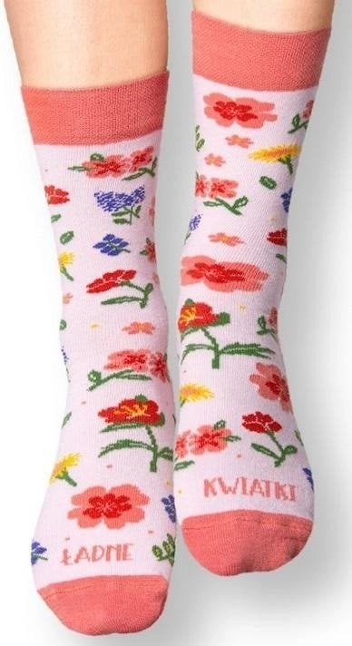 Skarpety ładne kwiatki 36-40 (Nadwyraz.com)