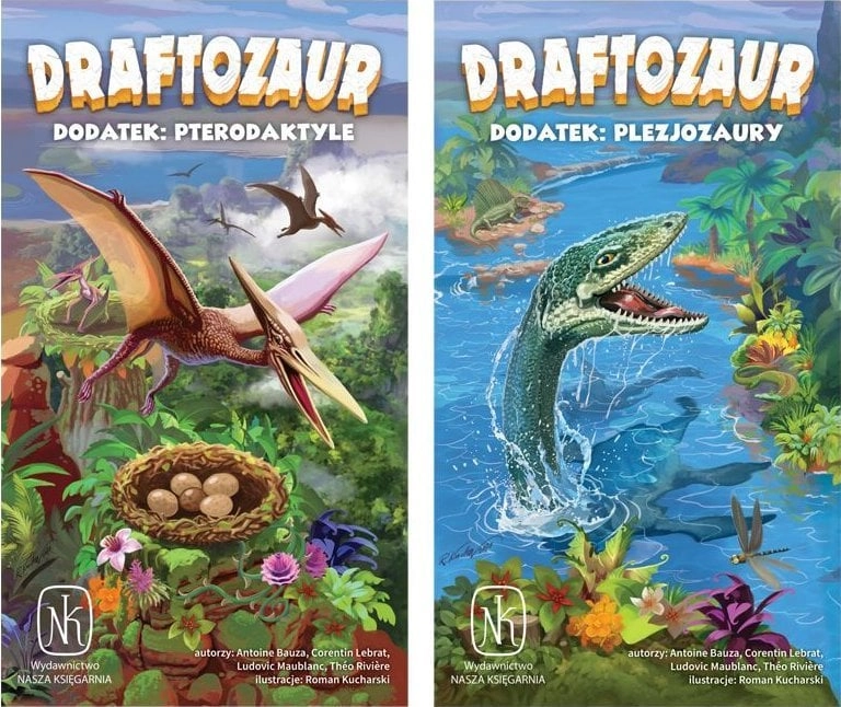 Draftosaurus: Two Additions - Pterodactyls and
