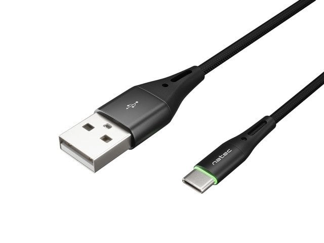 Natec Prati USB-C-USB-A 1.0m black