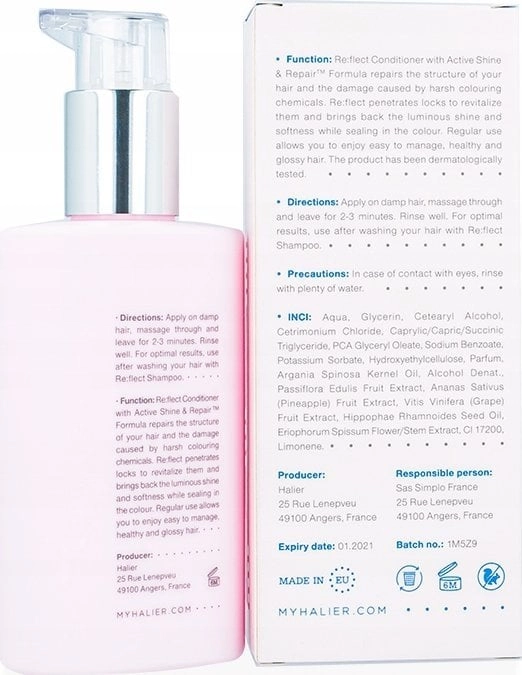 Natura Siberica HALIER_Re:flect professional conditioner for
