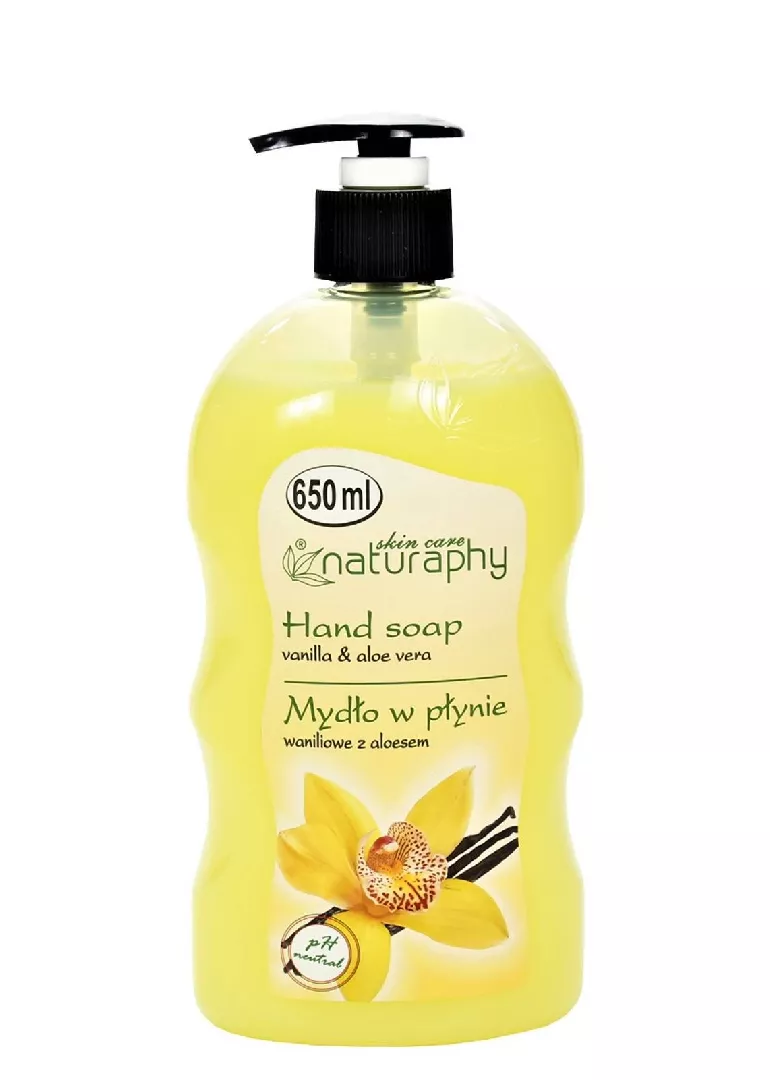 Šķidrās ziepes 650ml vaniļas un