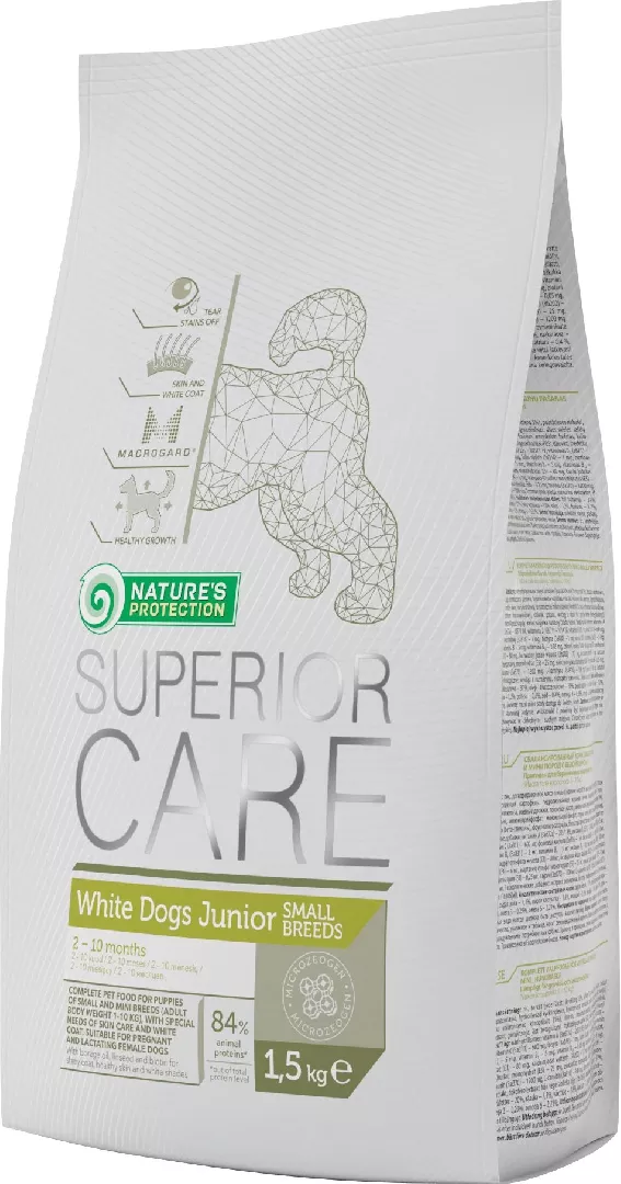NATURE````S PROTECTION Superior Care White Dogs