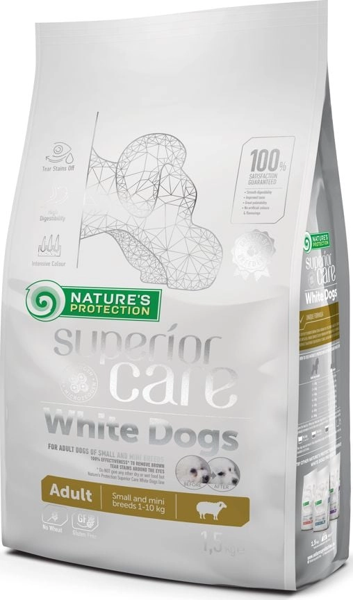 NATURE````S PROTECTION Superior Care White Dogs