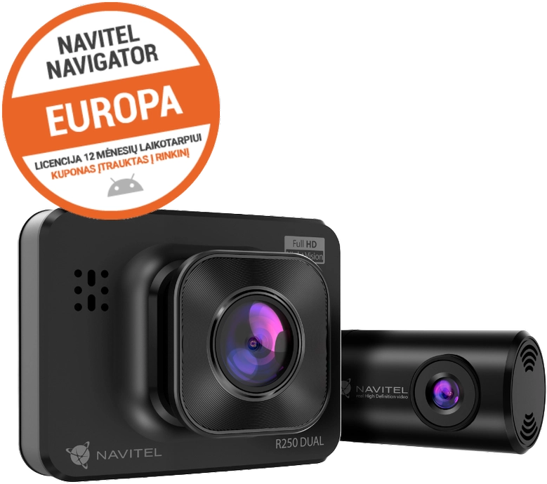 Navitel R250 DUAL Full HD Dash