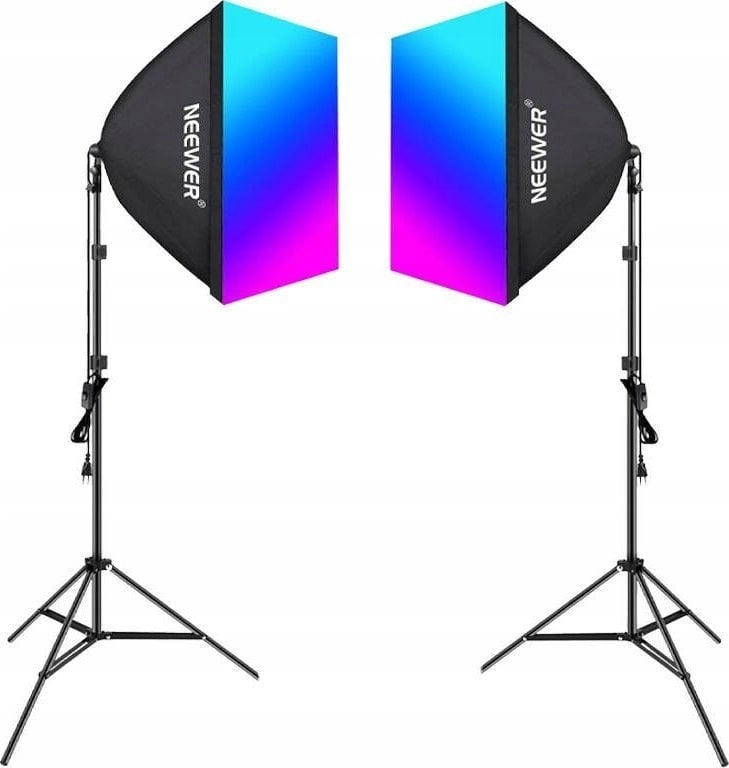Neewer NK800 studio set two softboxes