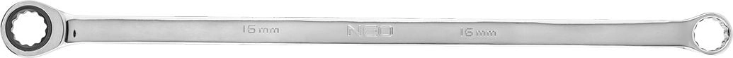 Neo Double-sided combination wrench with ratchet