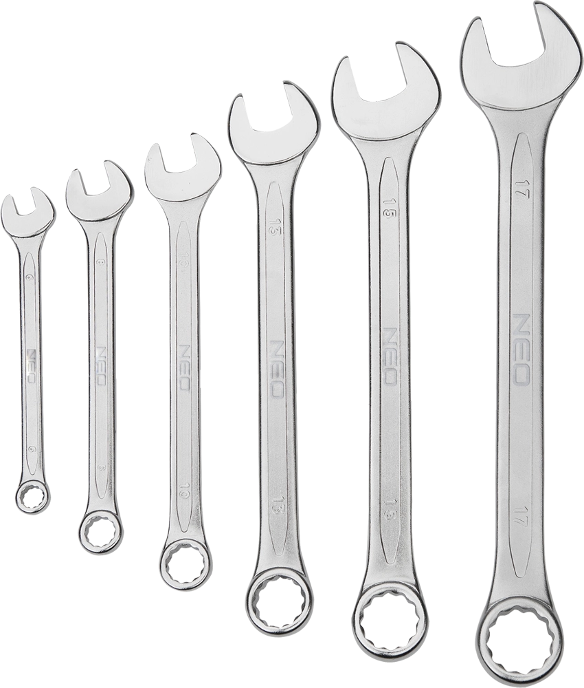 Combination wrenches 6-32 mm  set of