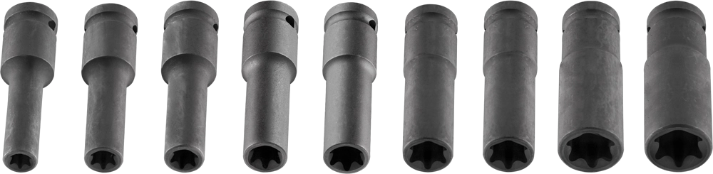Neo Set of Torx impact sockets