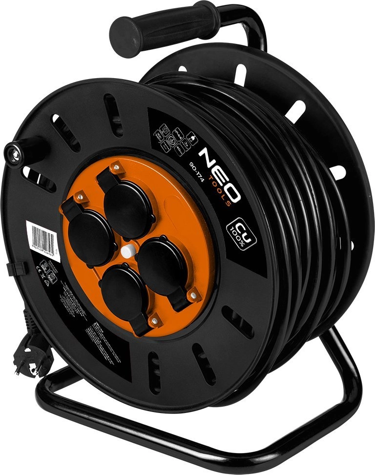 Neo Przedłużacz bębnowy 40m  3x2.5mm2
