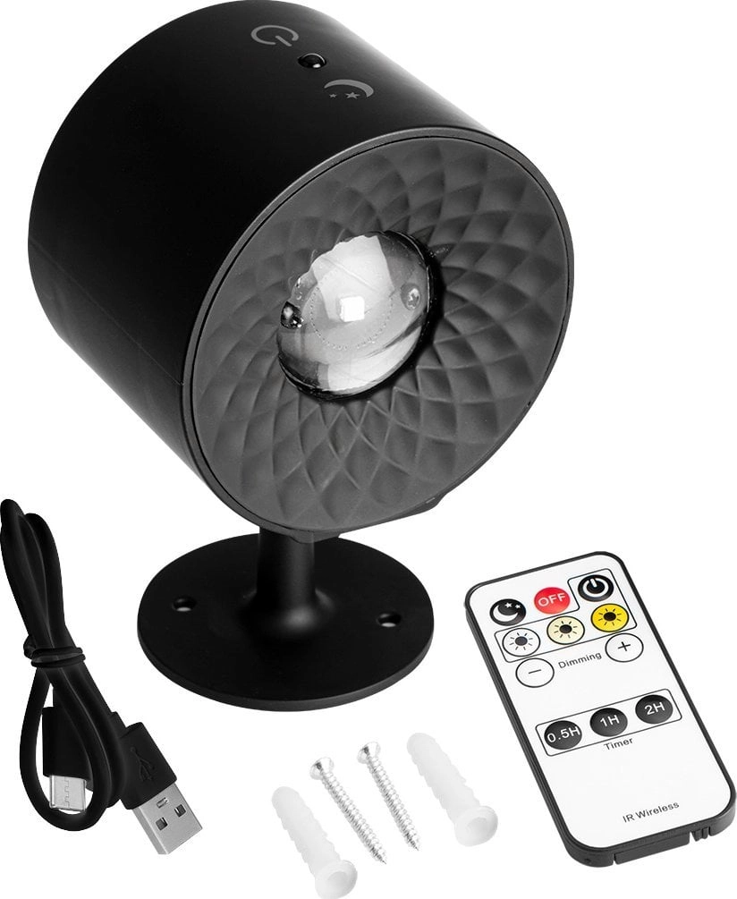 LED INDOOR LAMP + REMOTE CONTROL