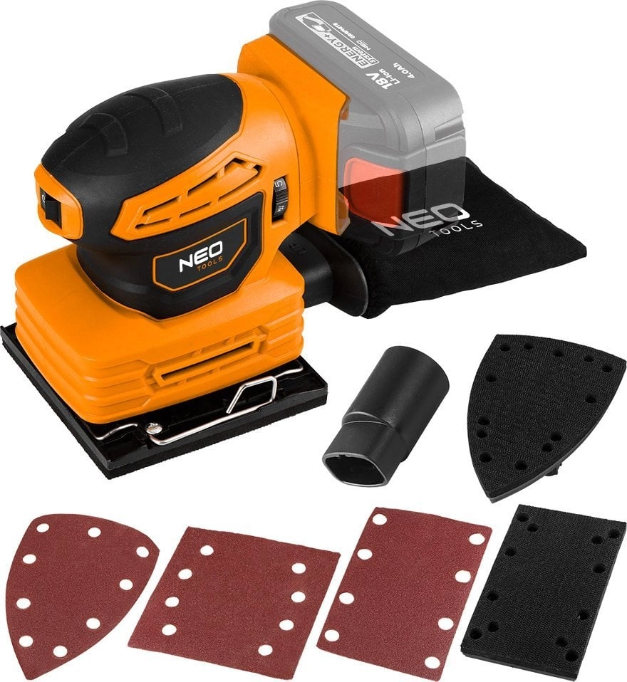 Energy+ 18V 3-in-1 orbital sander without