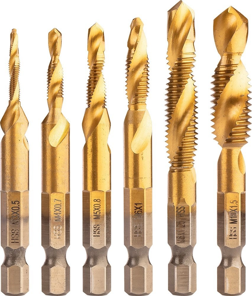 HSS TiN tapping drill set  M3