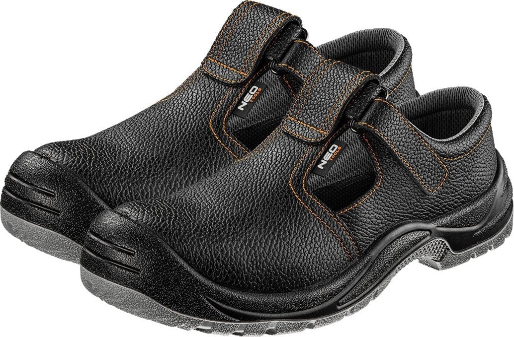 S1 FO leather sandals  steel toe