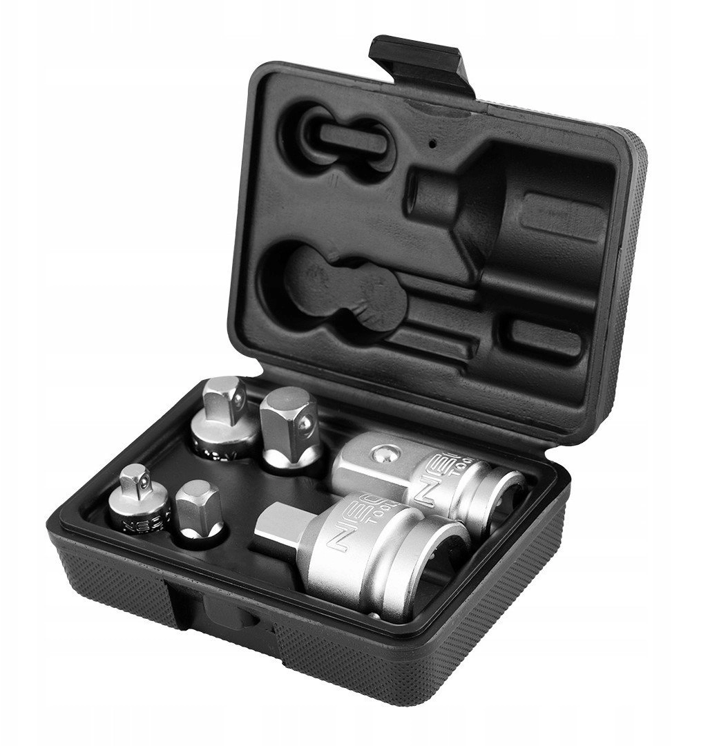 Socket wrench adapter set 6 pcs