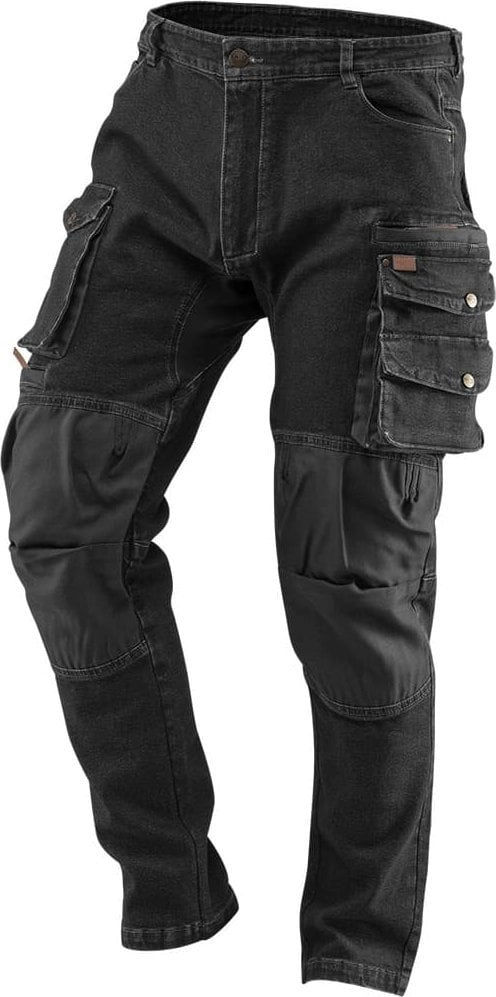 DENIM work trousers black size XL