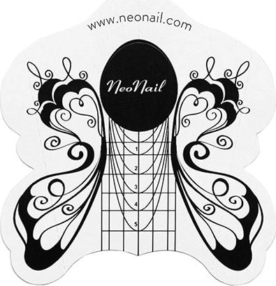 NEONAIL_Butterfly template for gel and acrylic
