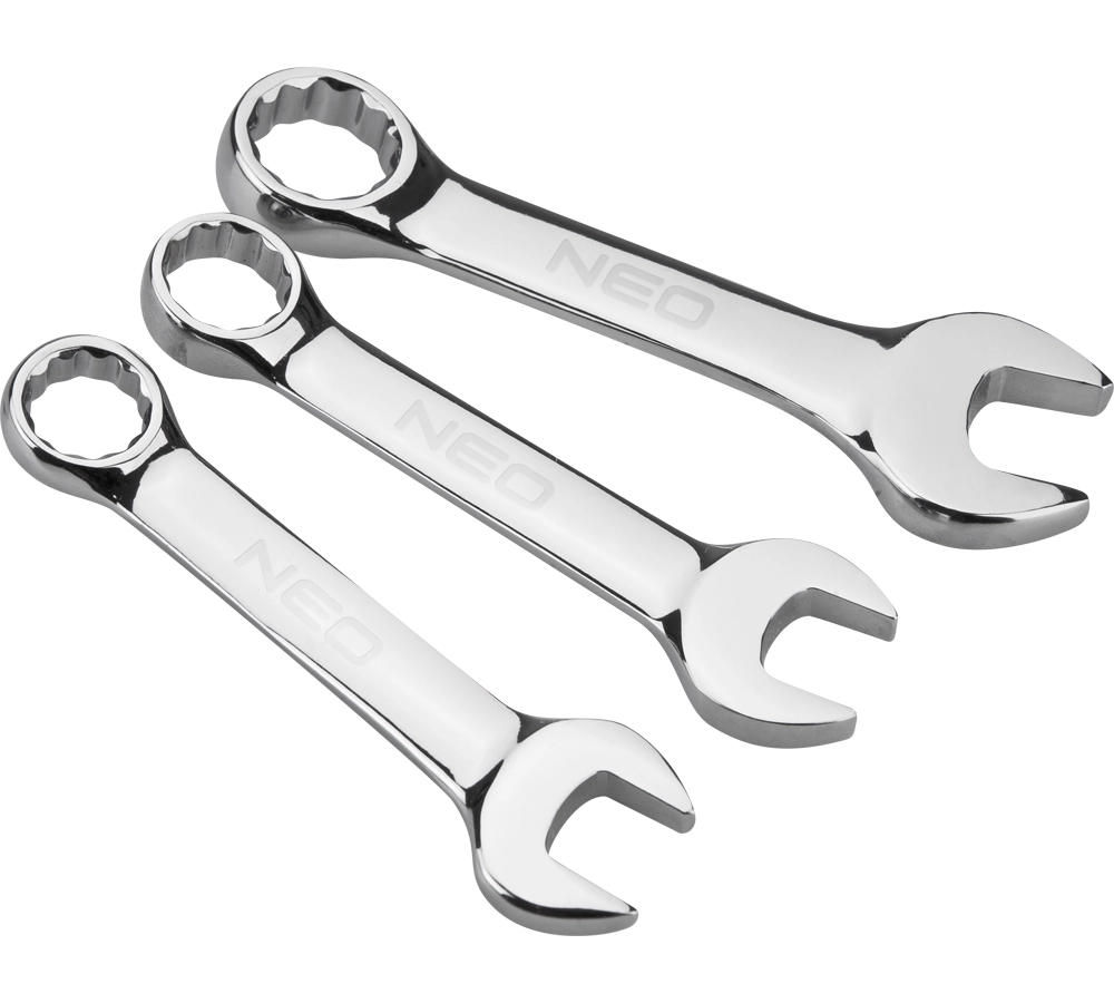 Neo Set of combination wrenches 8-19mm