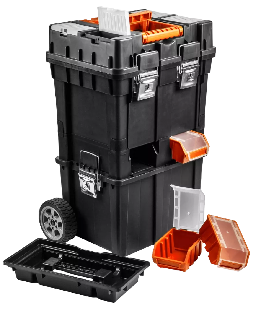 HD Compact toolbox on wheels 0001-00010-93506