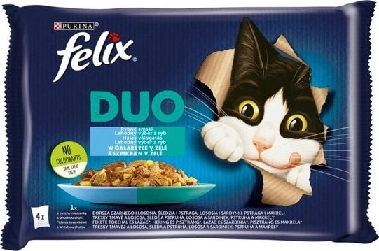 Nestle FELIX sasz.4x85g FANTASTIC DUO