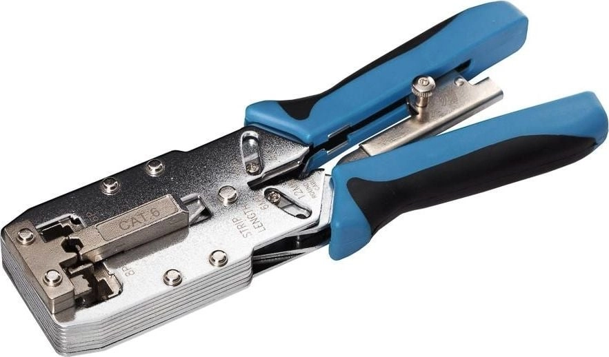 NetRack RJ45 crimper 8p+6p+4p+AMP Cat. 6