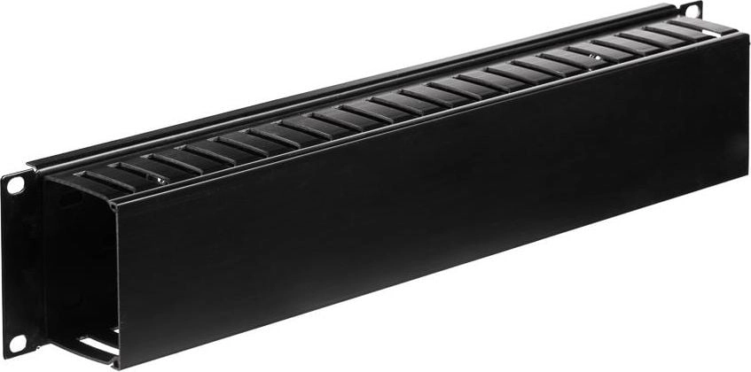 NetRack Cable channel 19``/2U with cover