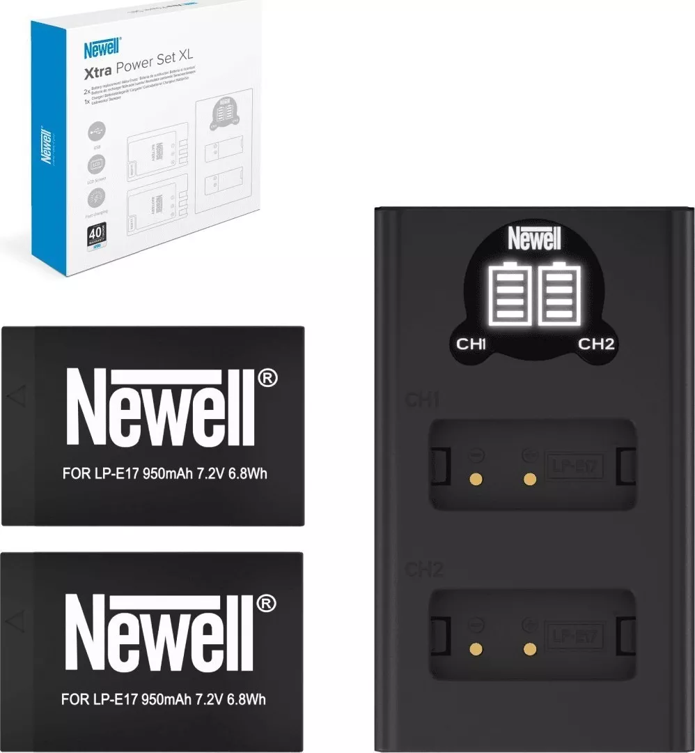 Dual Channel Charger Kit and Two