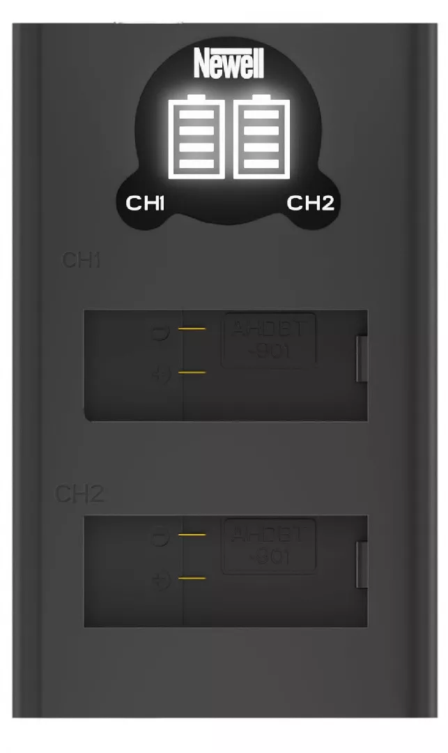 Newell charger DL-USB-C Dual-Channel GoPro Hero9/10/11