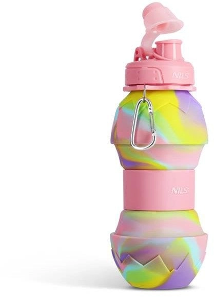 NC4102 BIDON SILIKONOWY SKŁADANY 700ML RÓŻOWY