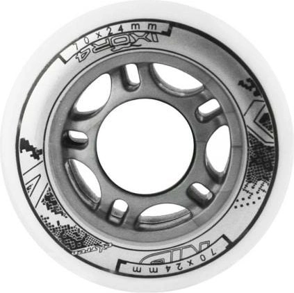 Nils Extreme PU 70x24mm 82A białe