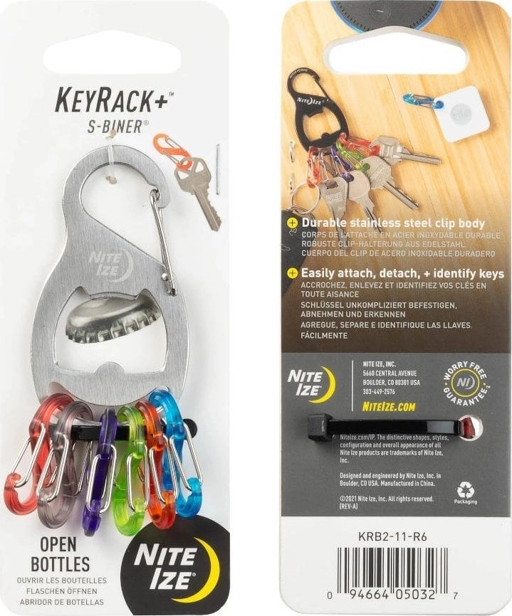 NiteIze Key carabiner with Nite Ize
