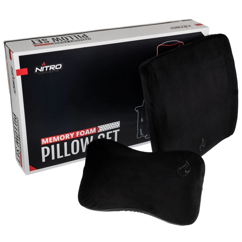 Nitro Concepts Memory Foam Pillow Set