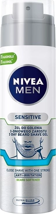 Nivea MEN Sensitive Shaving gel for