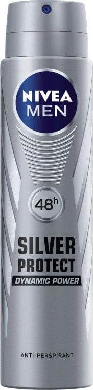 NIVEA DEO 250ml Spray męski SILVER